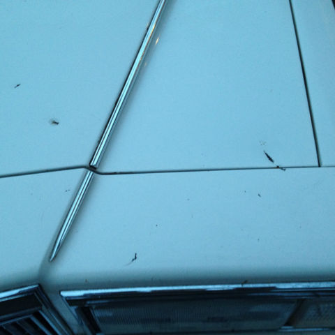 1992 White Cadillac Brougham