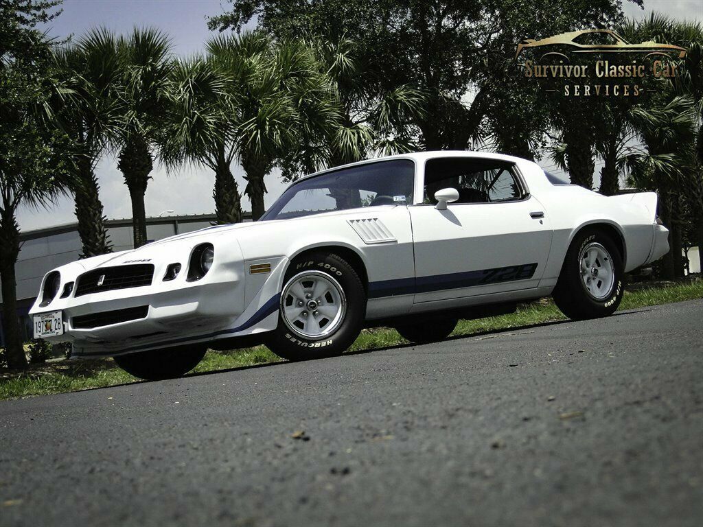 1979 White Chevrolet Camaro 2d : 2 Door Hard TOP