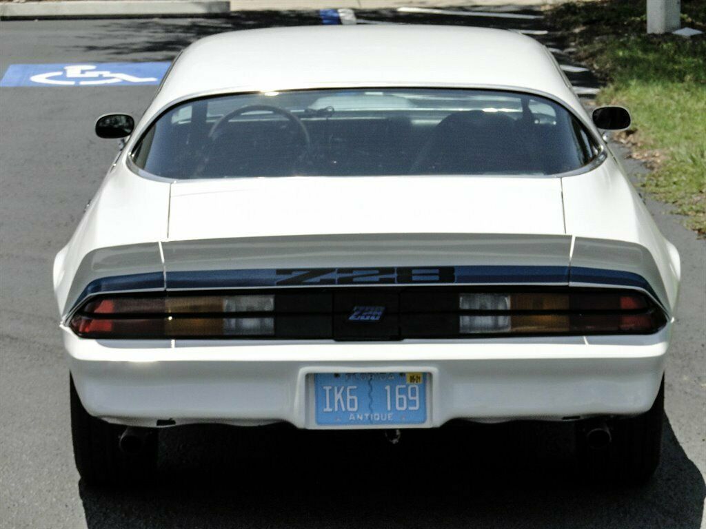 1979 White Chevrolet Camaro 2d : 2 Door Hard TOP