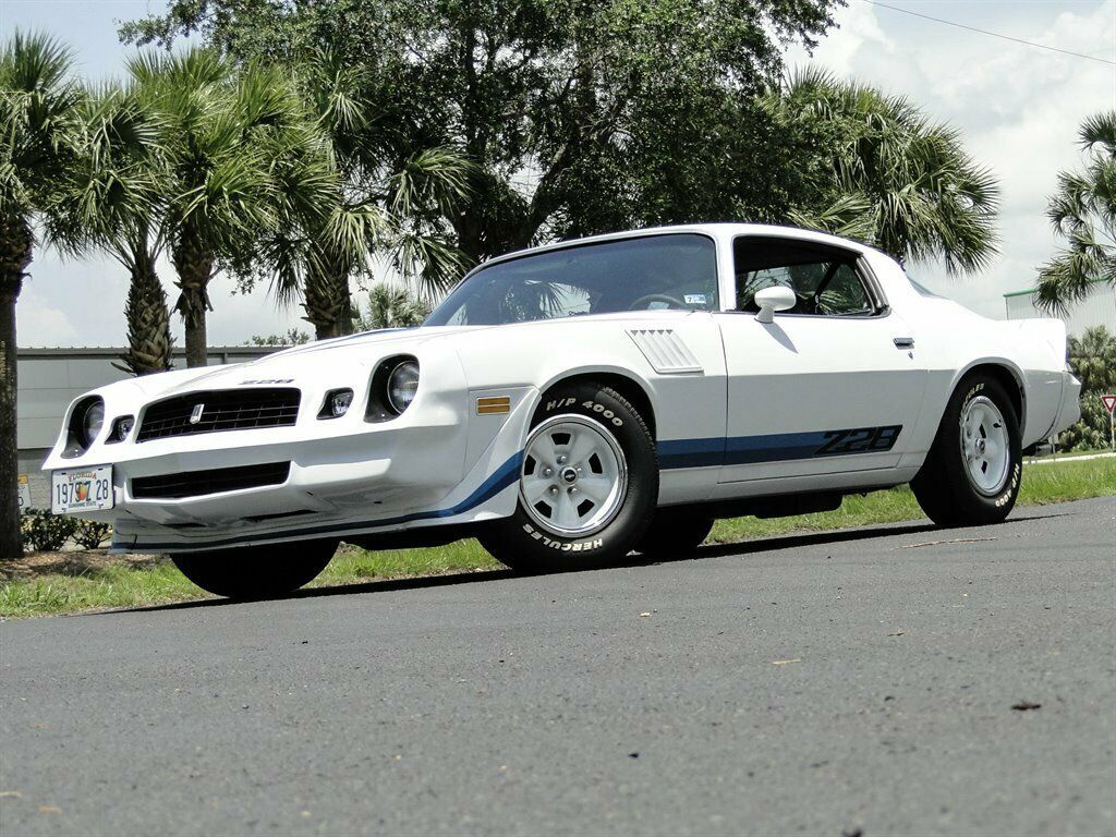 1979 White Chevrolet Camaro 2d : 2 Door Hard TOP