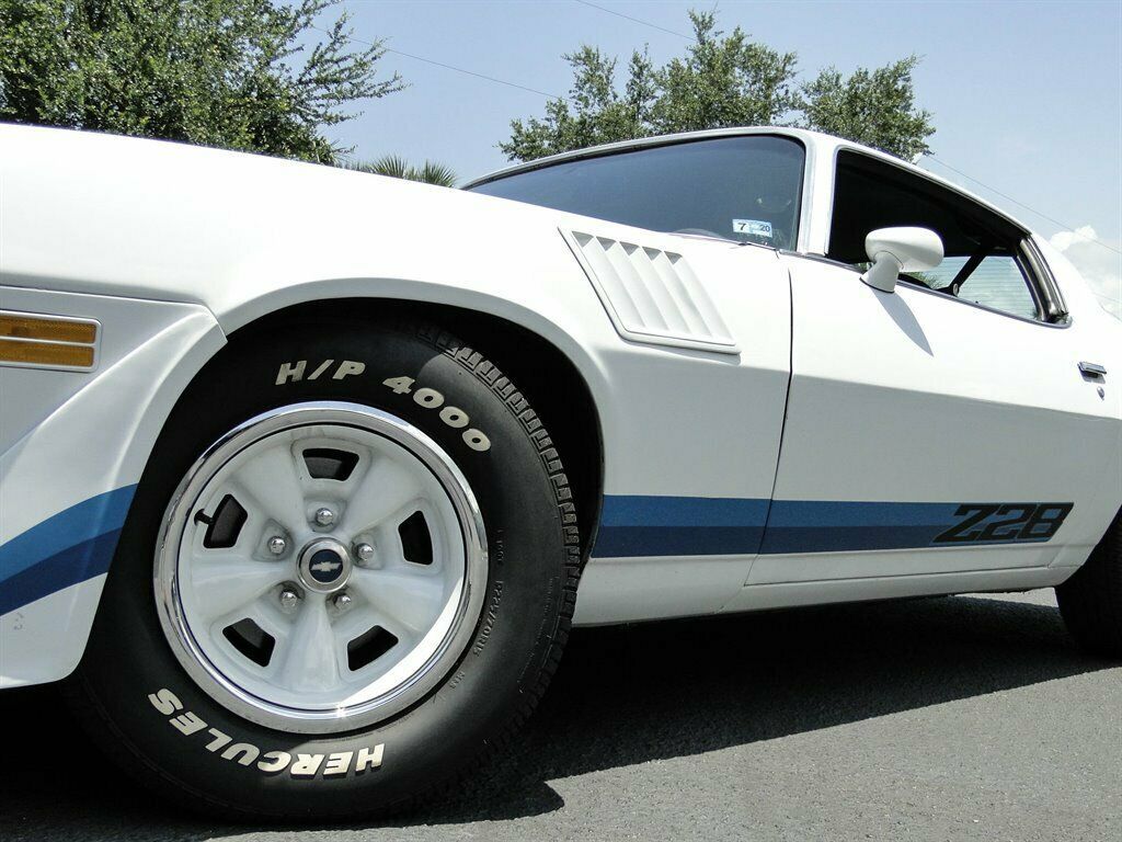 1979 White Chevrolet Camaro 2d : 2 Door Hard TOP