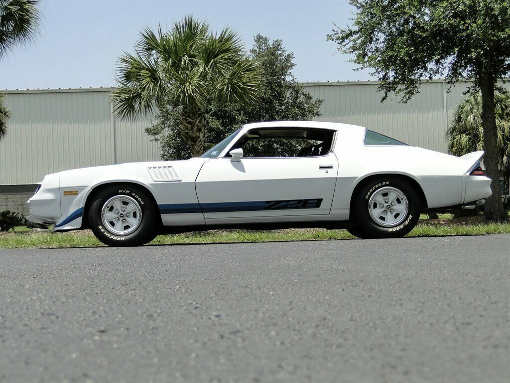 1979 White Chevrolet Camaro 2d : 2 Door Hard TOP