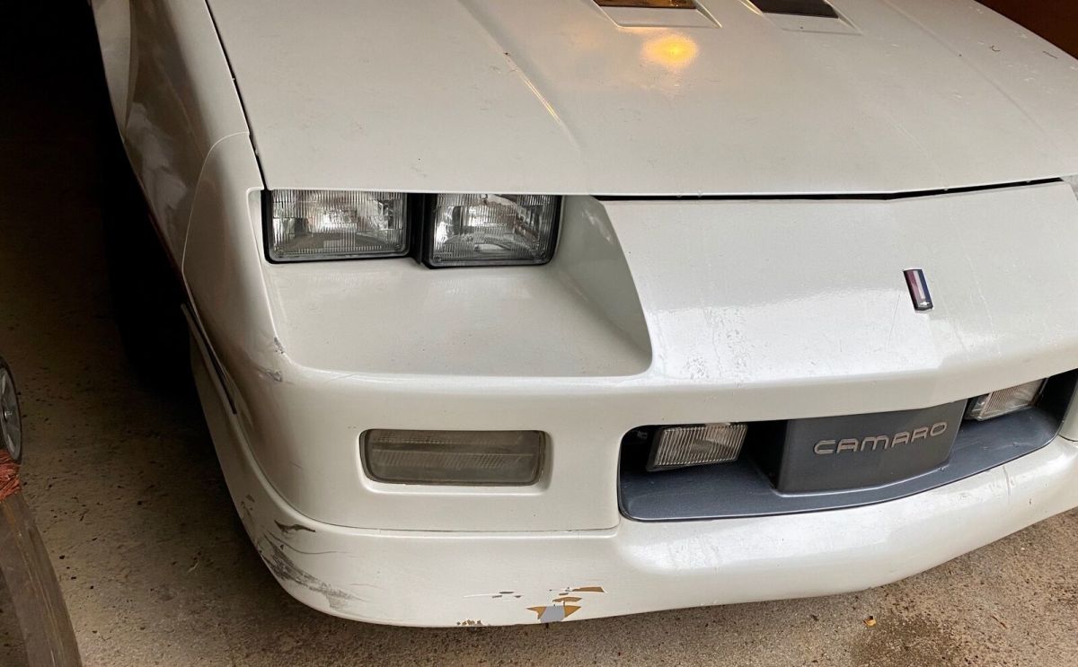 1989 White Chevrolet Camaro Hatchback