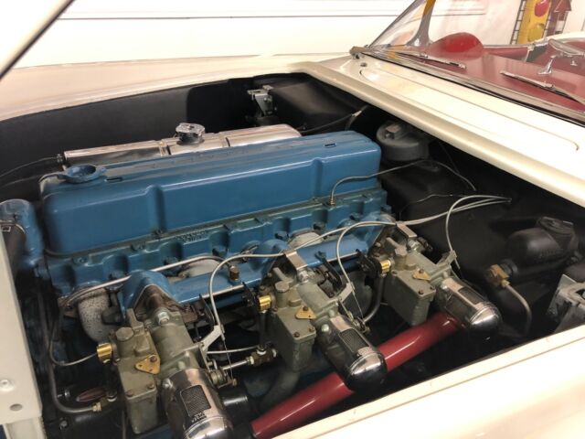 1954 White Chevrolet Corvette Convertible