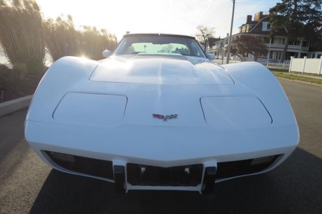 1979 White Chevrolet Corvette Coupe