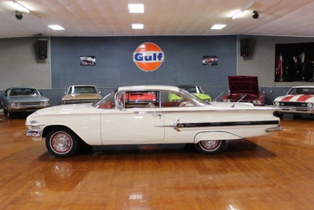 1960 White Chevrolet Impala --