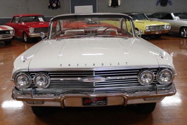 1960 White Chevrolet Impala --