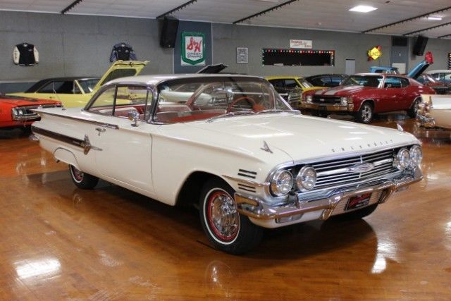 1960 White Chevrolet Impala --