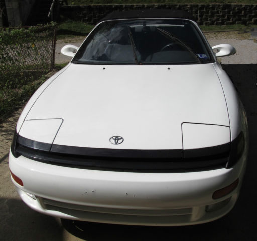 1993 White Toyota Celica Convertible