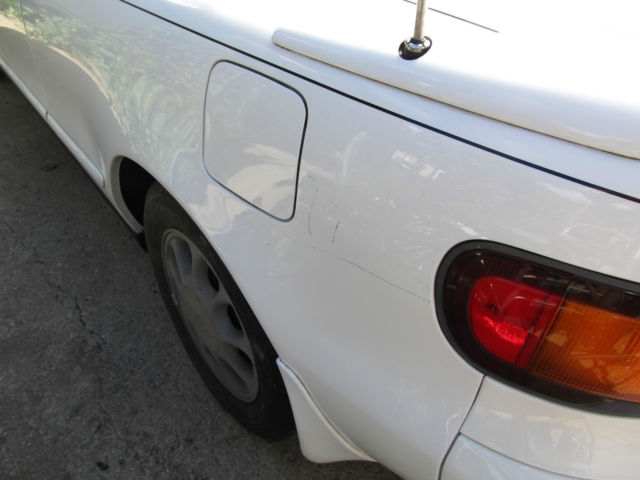 1993 White Toyota Celica Convertible