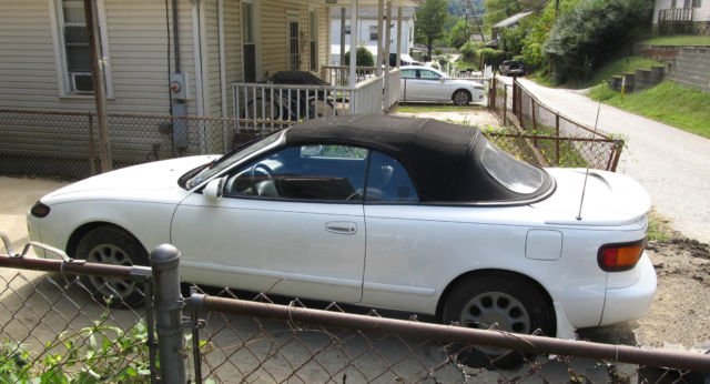 1993 White Toyota Celica Convertible