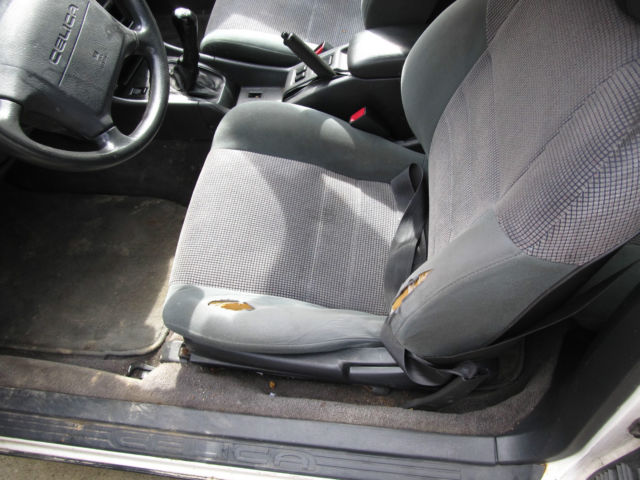 1993 White Toyota Celica Convertible