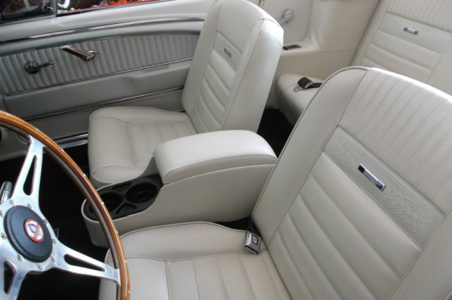 1966 Red Ford Mustang Convertible