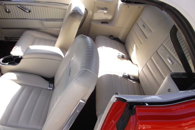 1966 Red Ford Mustang Convertible