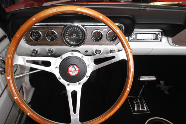 1966 Red Ford Mustang Convertible