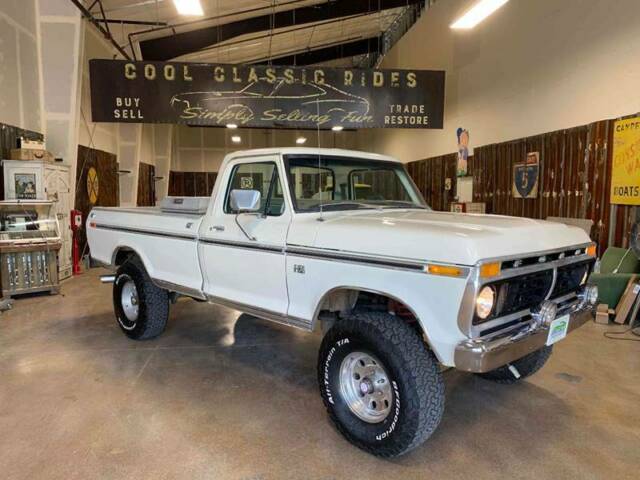 1976 White Ford F-150 Pickup Truck