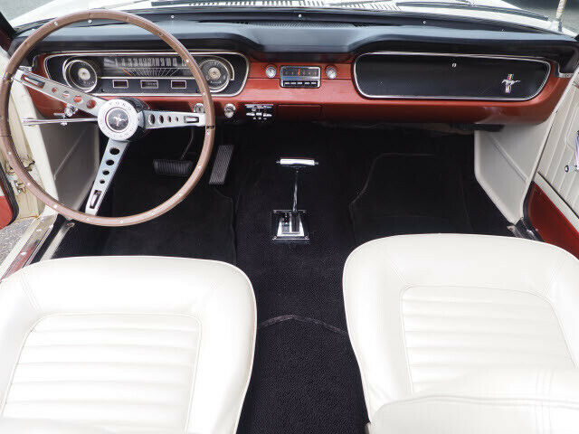 1965 White Ford Mustang 2 Dr