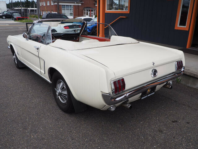 1965 White Ford Mustang 2 Dr