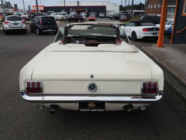 1965 White Ford Mustang 2 Dr