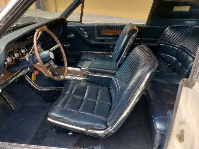 1966 White Ford Thunderbird 2 door