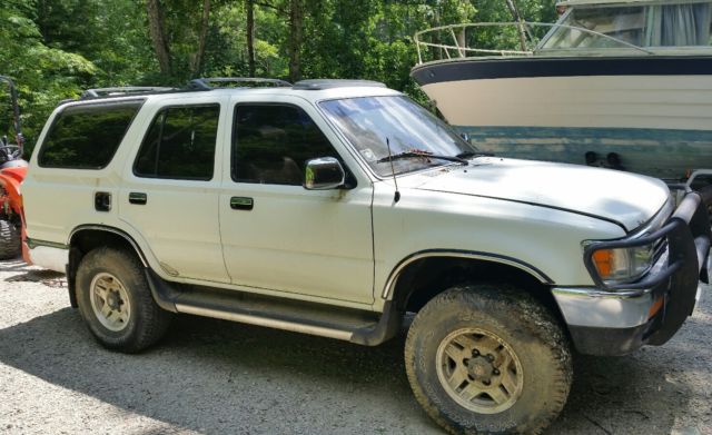 1994 White Toyota 4Runner SUV
