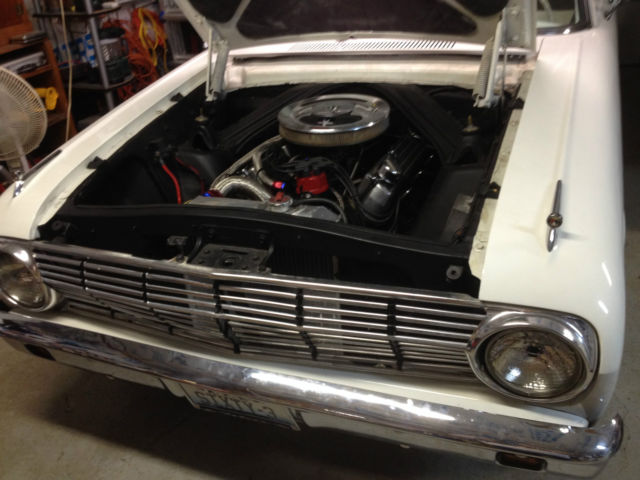1963 White Ford Falcon Sedan