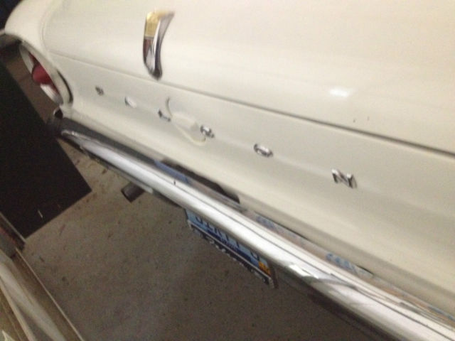 1963 White Ford Falcon Sedan