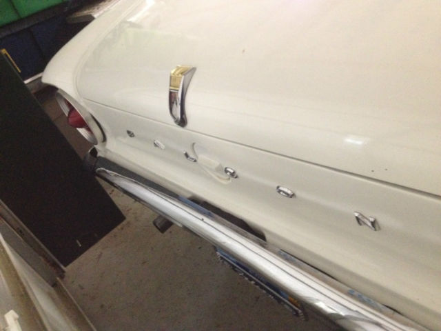 1963 White Ford Falcon Sedan