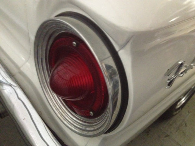 1963 White Ford Falcon Sedan