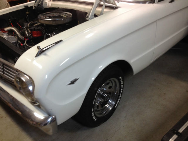 1963 White Ford Falcon Sedan
