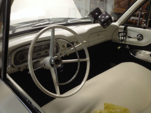 1963 White Ford Falcon Sedan