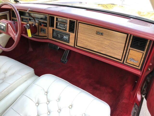 1985 Red Cadillac Eldorado Coupe