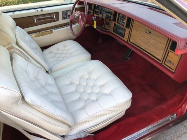 1985 Red Cadillac Eldorado Coupe