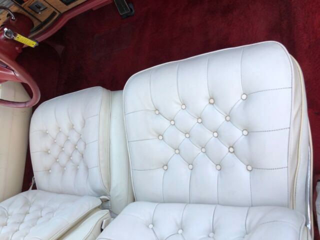 1985 Red Cadillac Eldorado Coupe