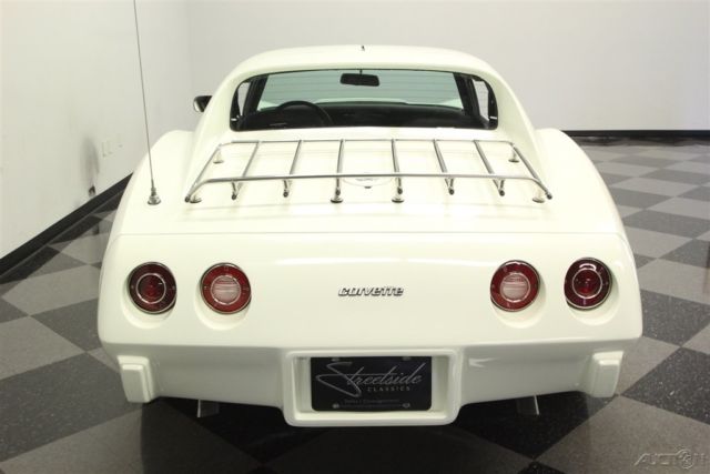 1976 White Chevrolet Corvette