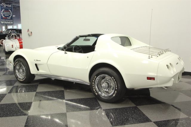 1976 White Chevrolet Corvette