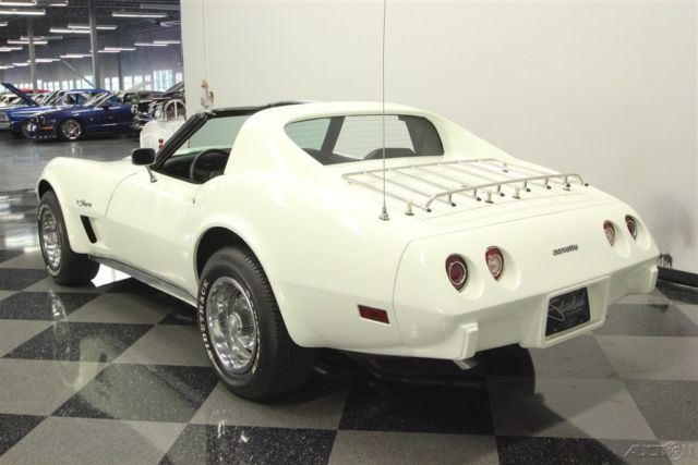 1976 White Chevrolet Corvette