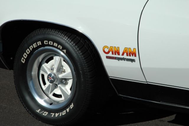 1977 White Pontiac Can Am Coupe