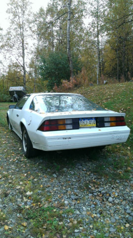 1983 White Chevrolet Camaro Hatchback W T-Top