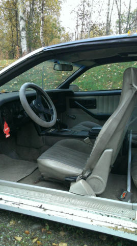 1983 White Chevrolet Camaro Hatchback W T-Top