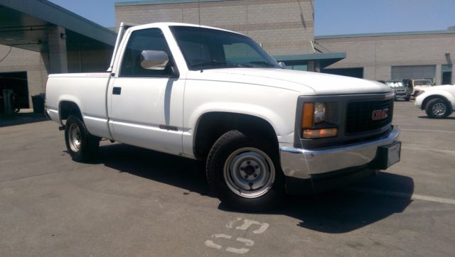 1994 White GMC Sierra 1500 Standard Cab Pickup