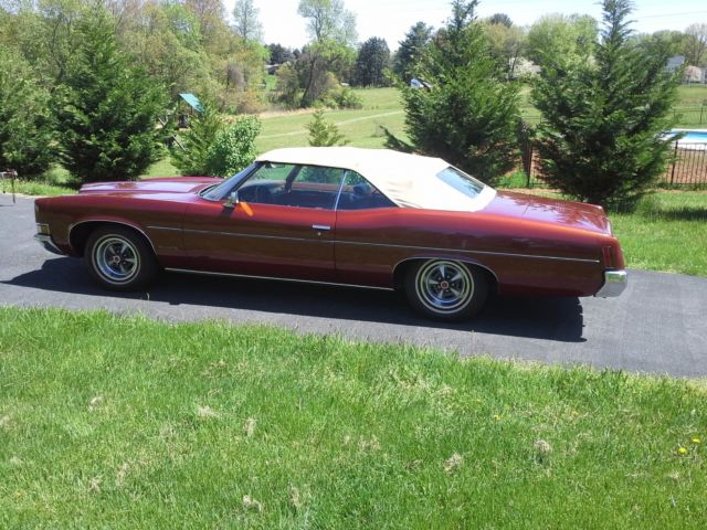 1971 Castillian Bronze Pontiac Catalina Convertible