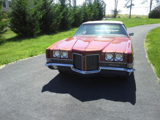 1971 Castillian Bronze Pontiac Catalina Convertible