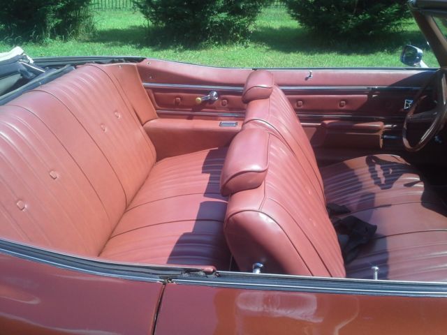 1971 Castillian Bronze Pontiac Catalina Convertible