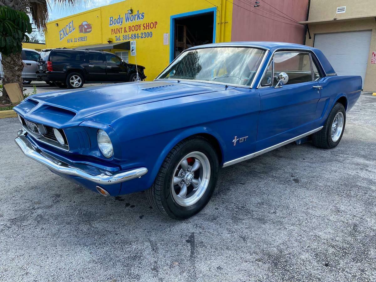1966 Blue Ford Mustang Coupe