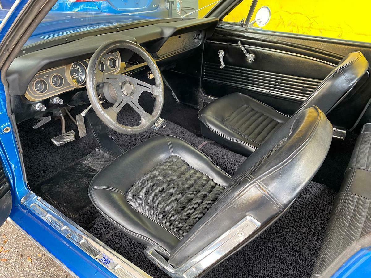 1966 Blue Ford Mustang Coupe