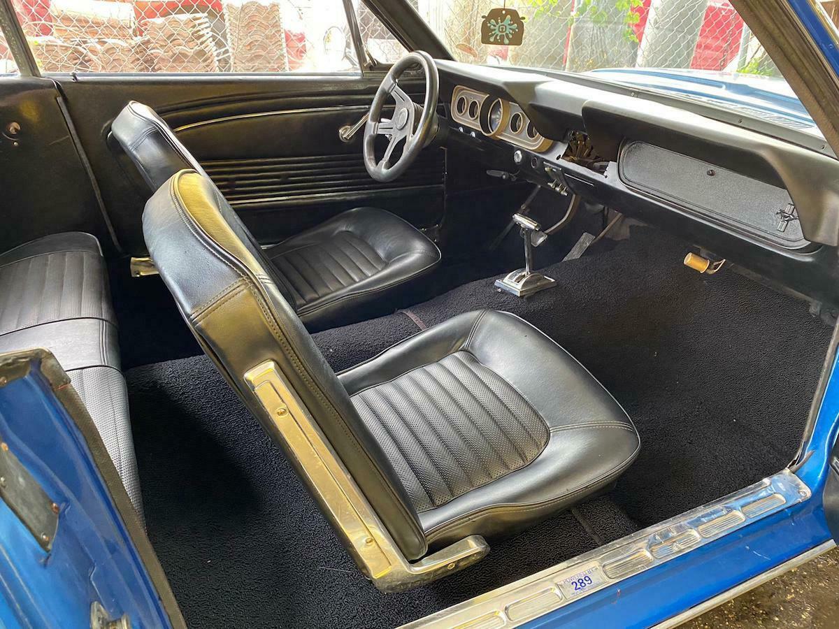 1966 Blue Ford Mustang Coupe