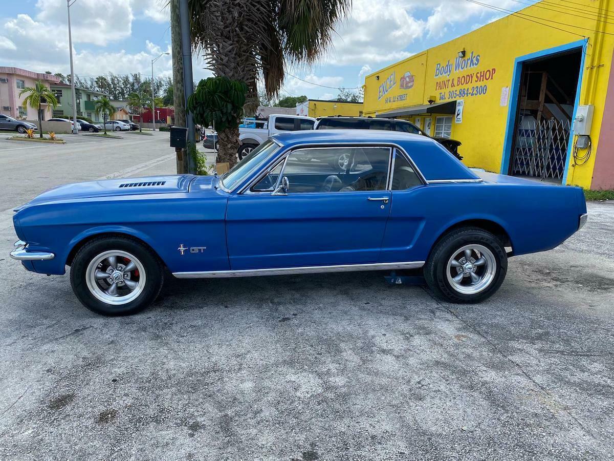 1966 Blue Ford Mustang Coupe