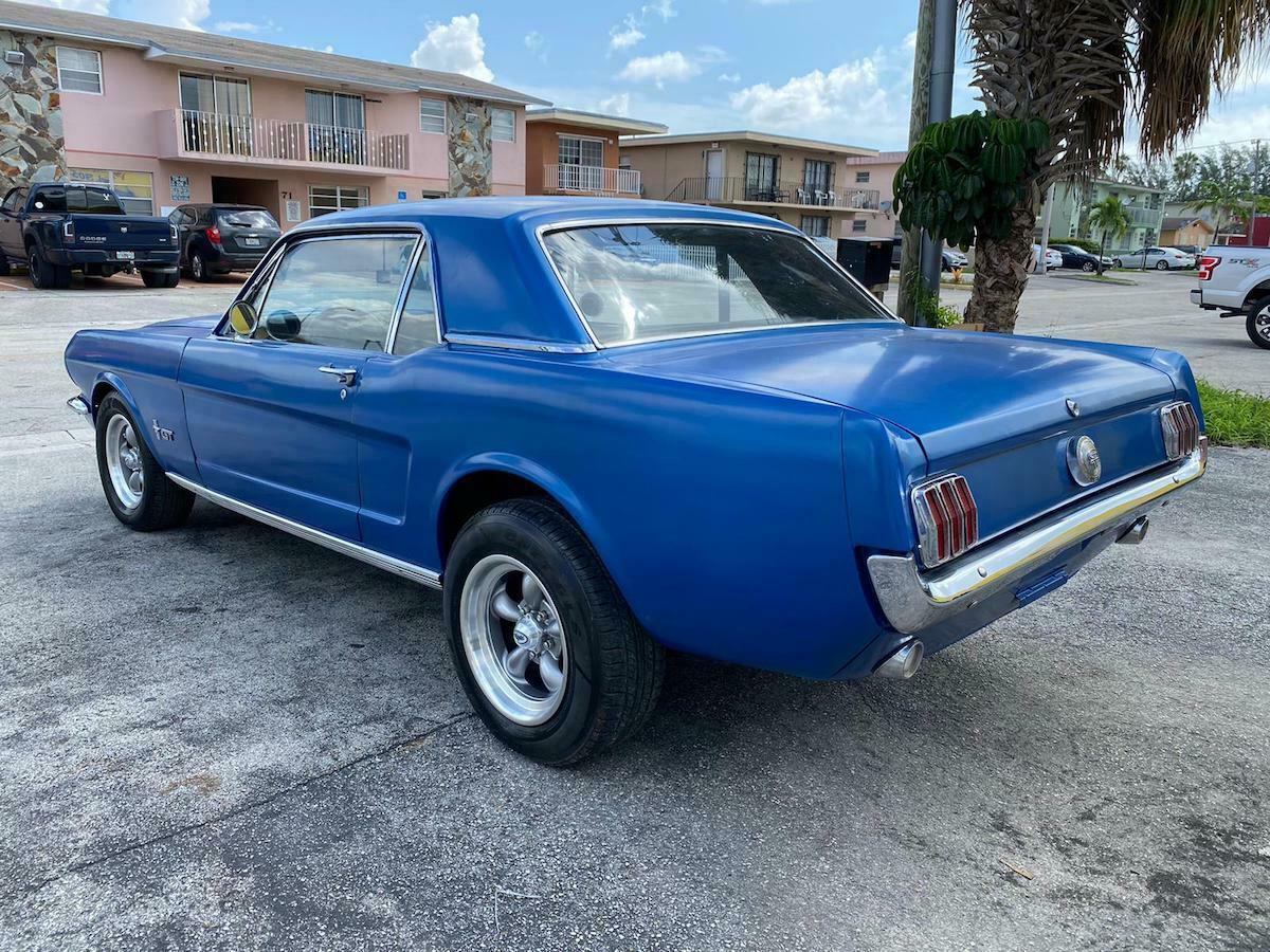 1966 Blue Ford Mustang Coupe