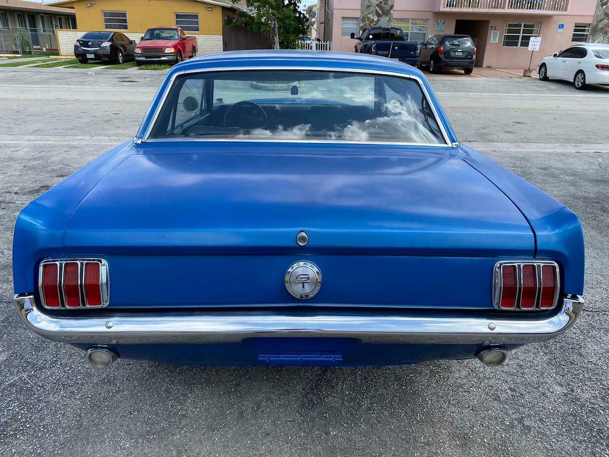 1966 Blue Ford Mustang Coupe